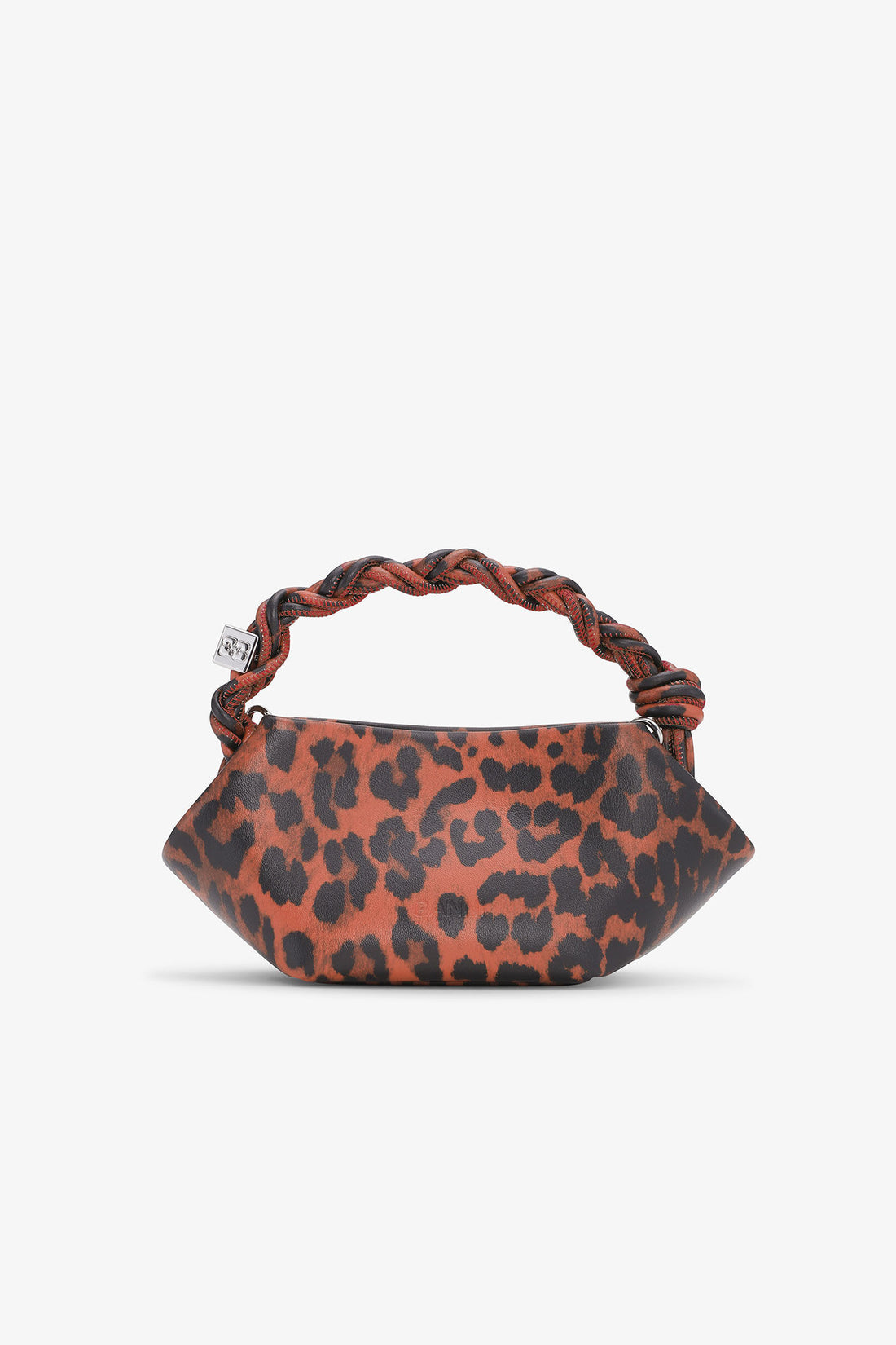 Mini Sac Bou Léopard Rouge